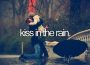 Kiss in the rain!