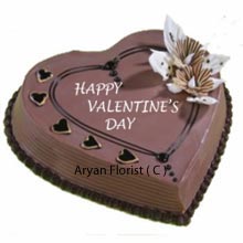 A pure bliss 1Kg (2.2 Lbs) Heart Shaped Chocolate Cake is perfect for Valentine’s Day or any personalized occasions. Share your Extreme delight and pleasurable moments with this lip smacking gift. It is sure to serve your taste of flavor and belly. Double the sweetness in your relationship by gifting this made for each other cake where you and your mate can dream together in chocolate delicacy. Never miss the single chance of showing your love and regret later.