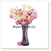 A beautiful arrangement of orchids in a glass vase is sure to impress. Send these on anniversaries to make your loved ones feel special. The orchids are handpicked by expert florists and elegantly placed alongside each other to create a beautiful bunch. The designer glass vase adds the element of class and style.