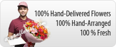 100 % Fresh Flower Delivery in India